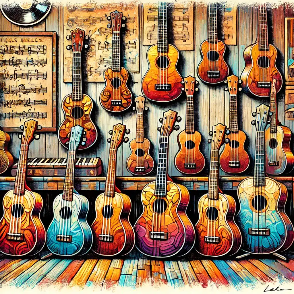 cac mau ukulele vintage dep 2 cac mau ukulele vintage dep 2