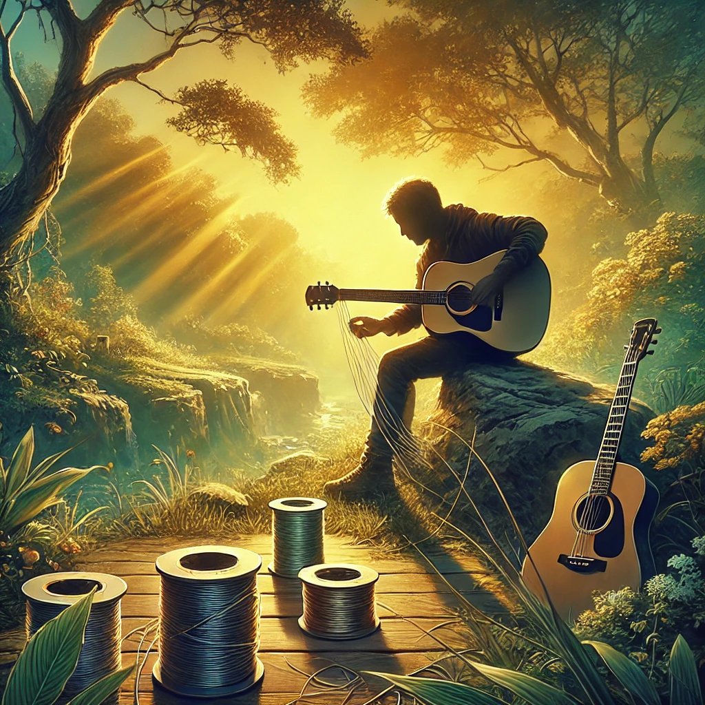 cach chon day dan guitar acoustic 1