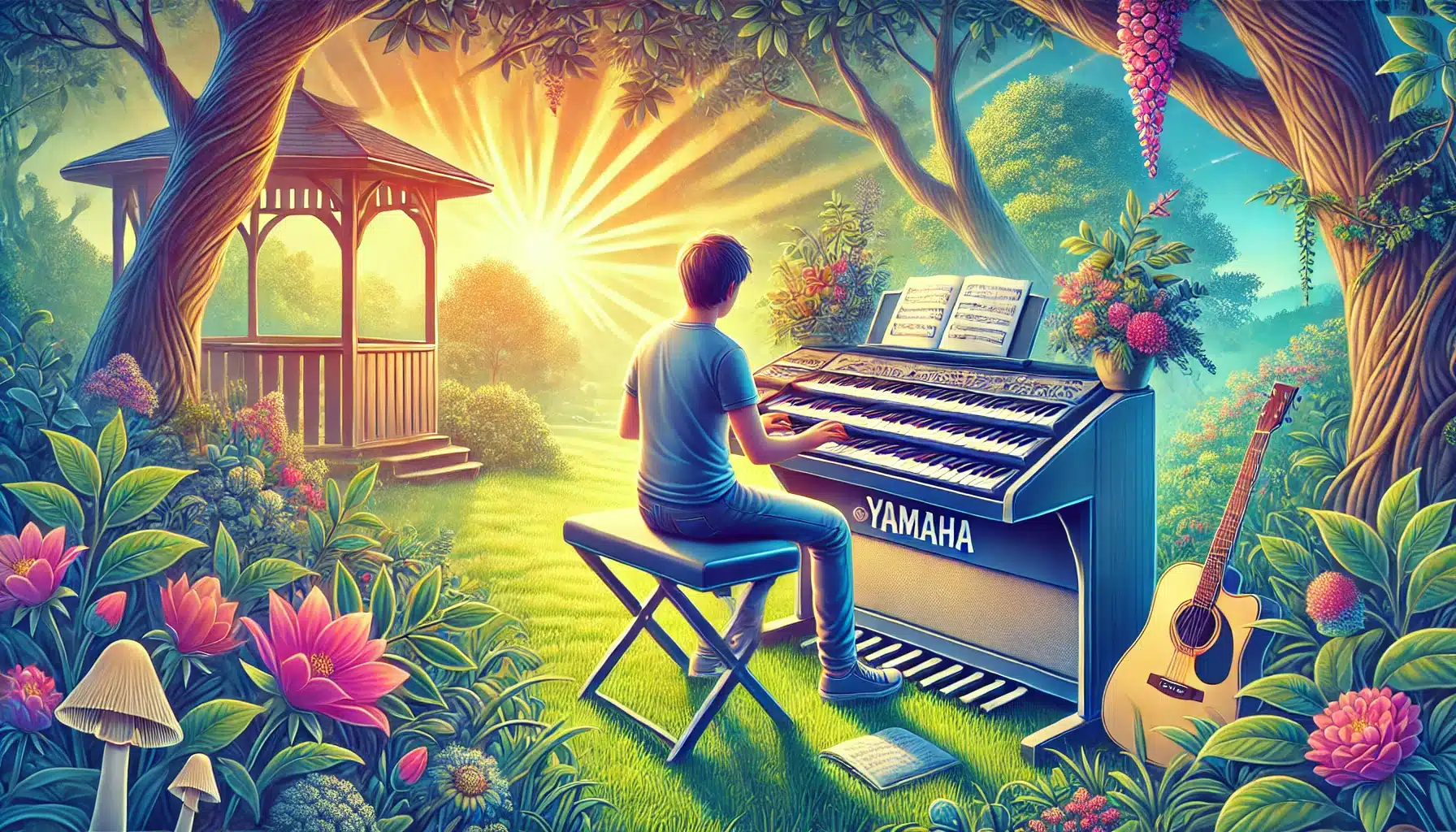 dan organ yamaha psr 1