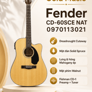 fender dan guitar acs cd 60sce nat 0970113021 3