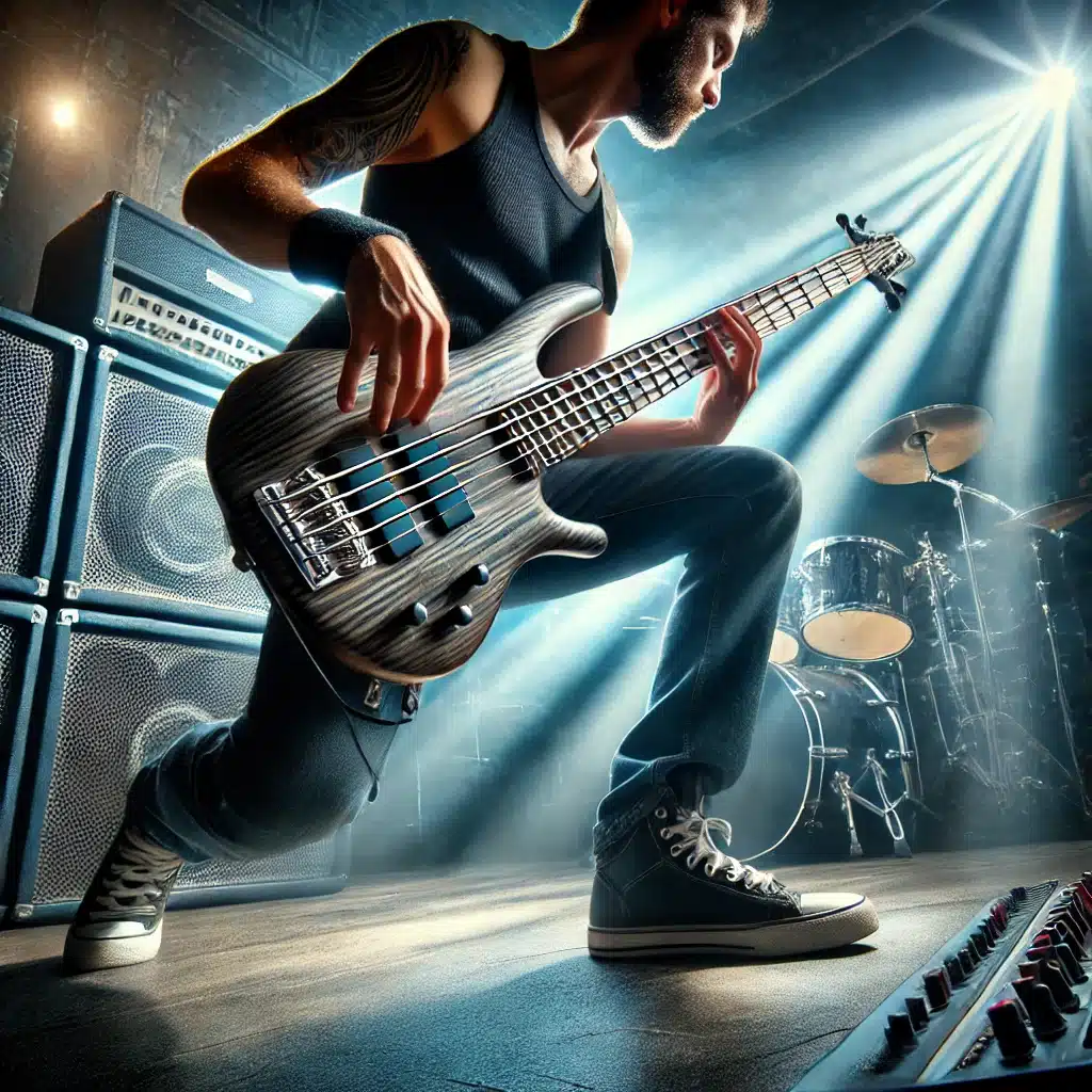 hoc guitar bass metal voi cac riff phuc tap
