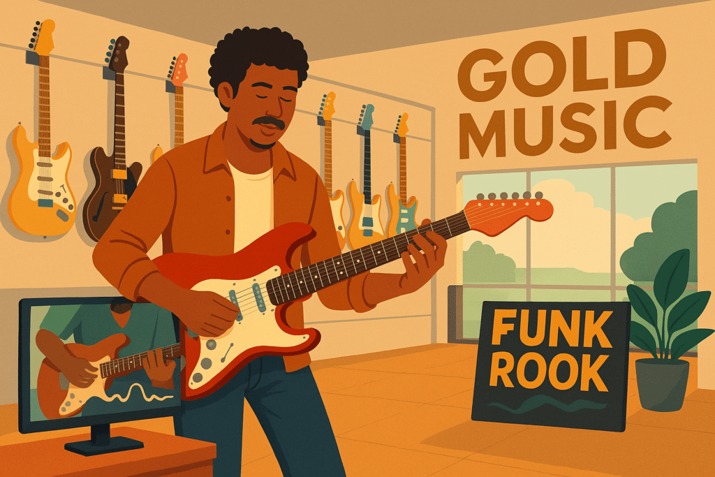 huong dan hoc guitar funk rock 3