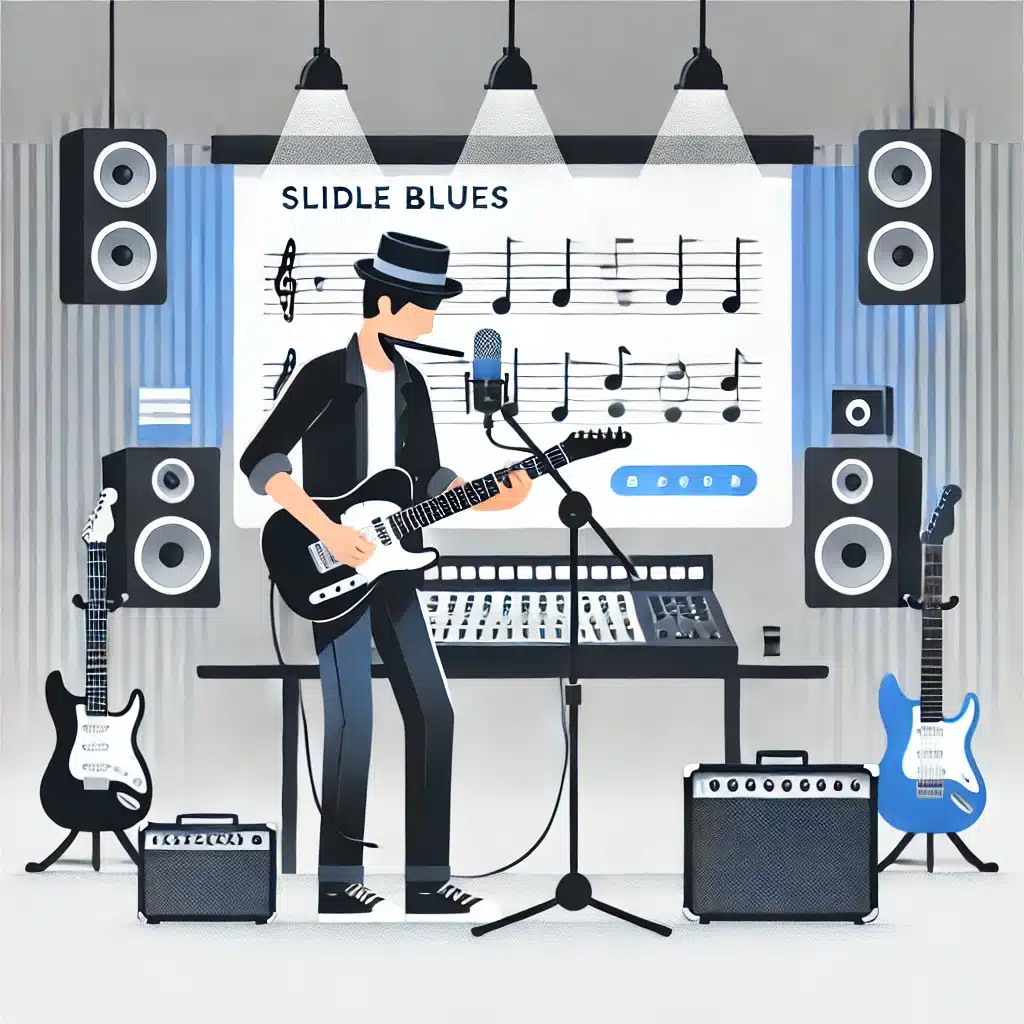 huong dan hoc guitar slide blues 1