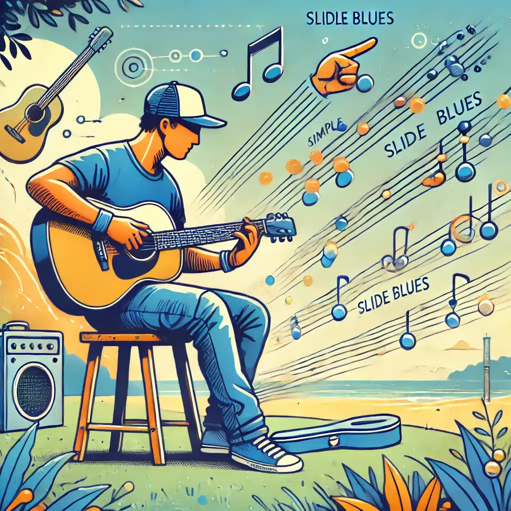 huong dan hoc guitar slide blues