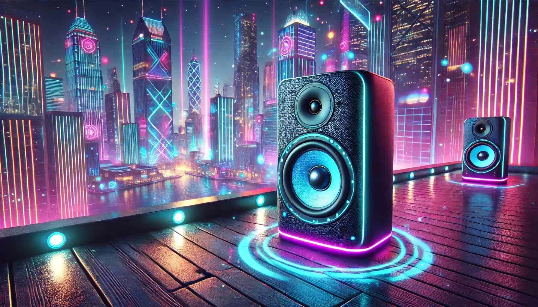 loa bluetooth tich hop den led 3