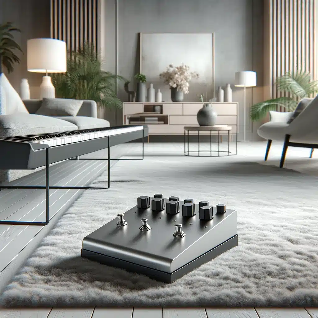 pedal sustain cho keyboard dien tu 3