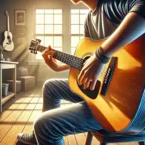 sai lam dan guitar nen tranh
