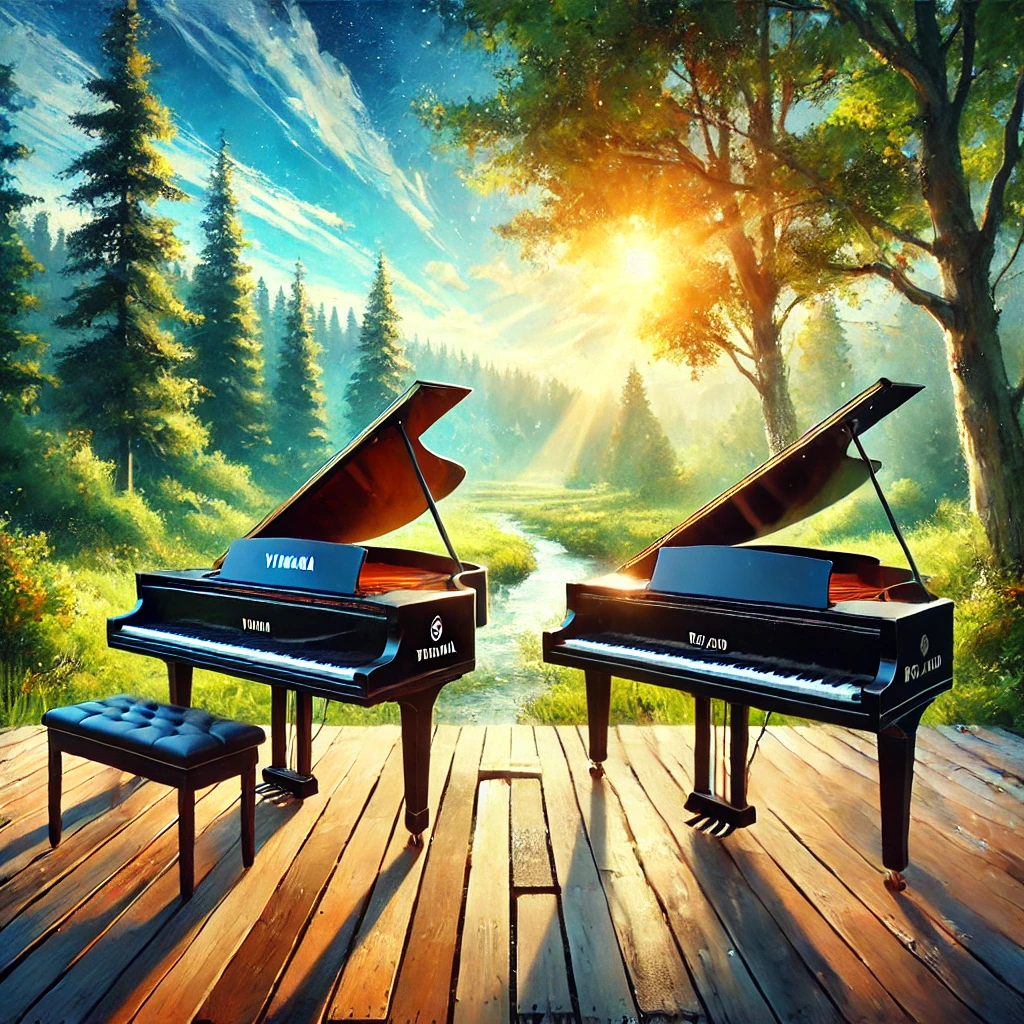 so sanh dan piano yamaha va roland 1