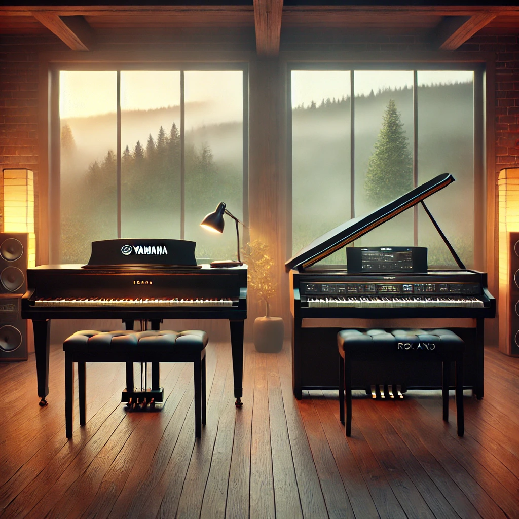 so sanh dan piano yamaha va roland 3