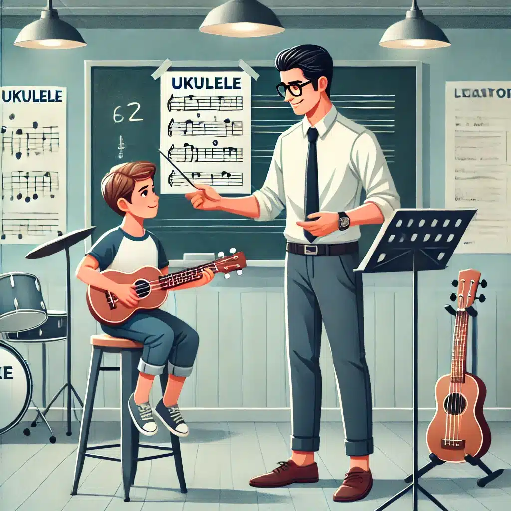 tap choi dan ukulele tenor