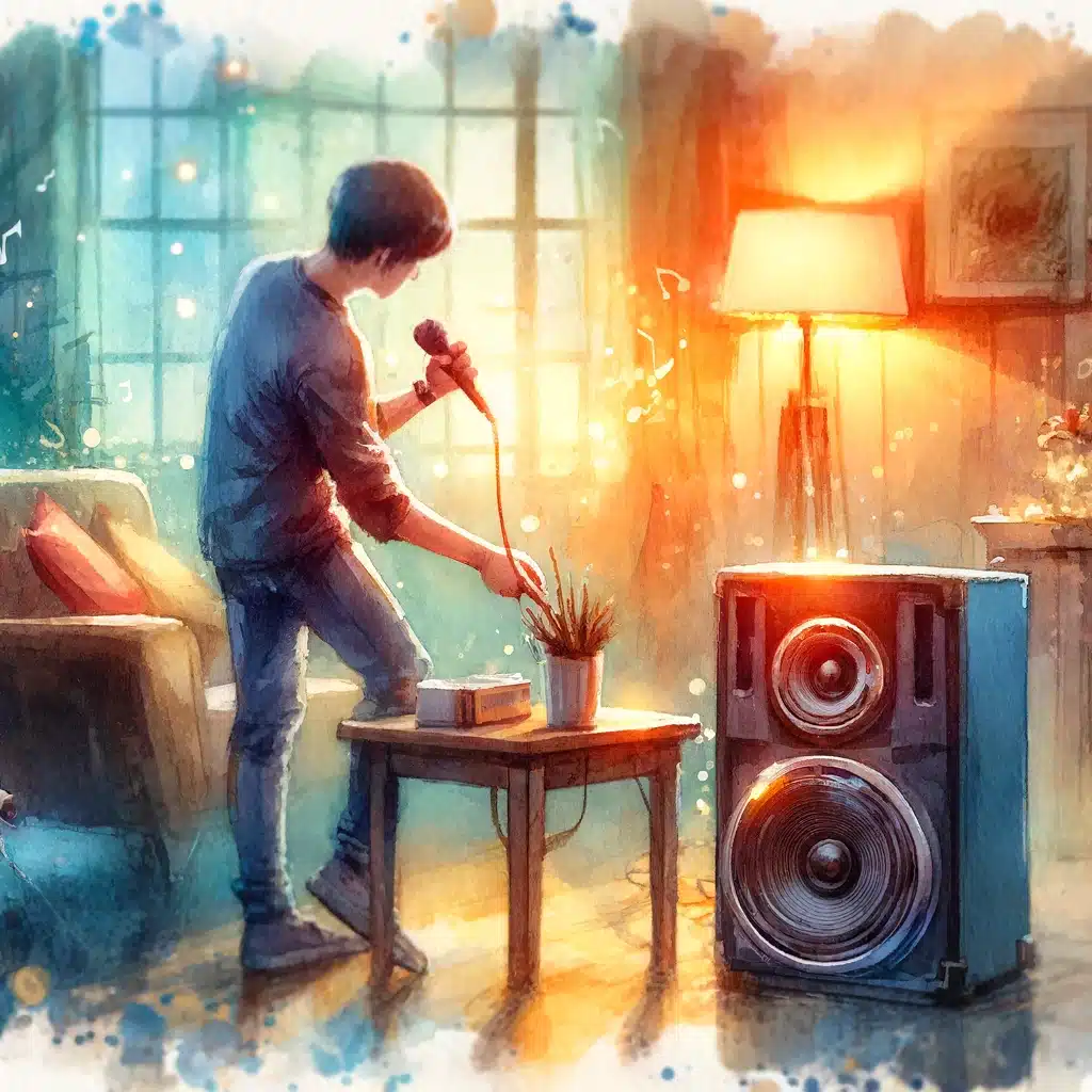 cach chinh loa keo de hat karaoke hay nhat 2