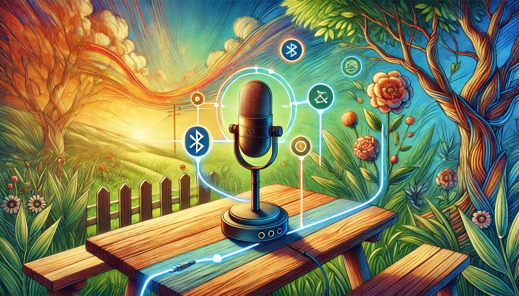 cach ket noi micro khong day voi loa 1