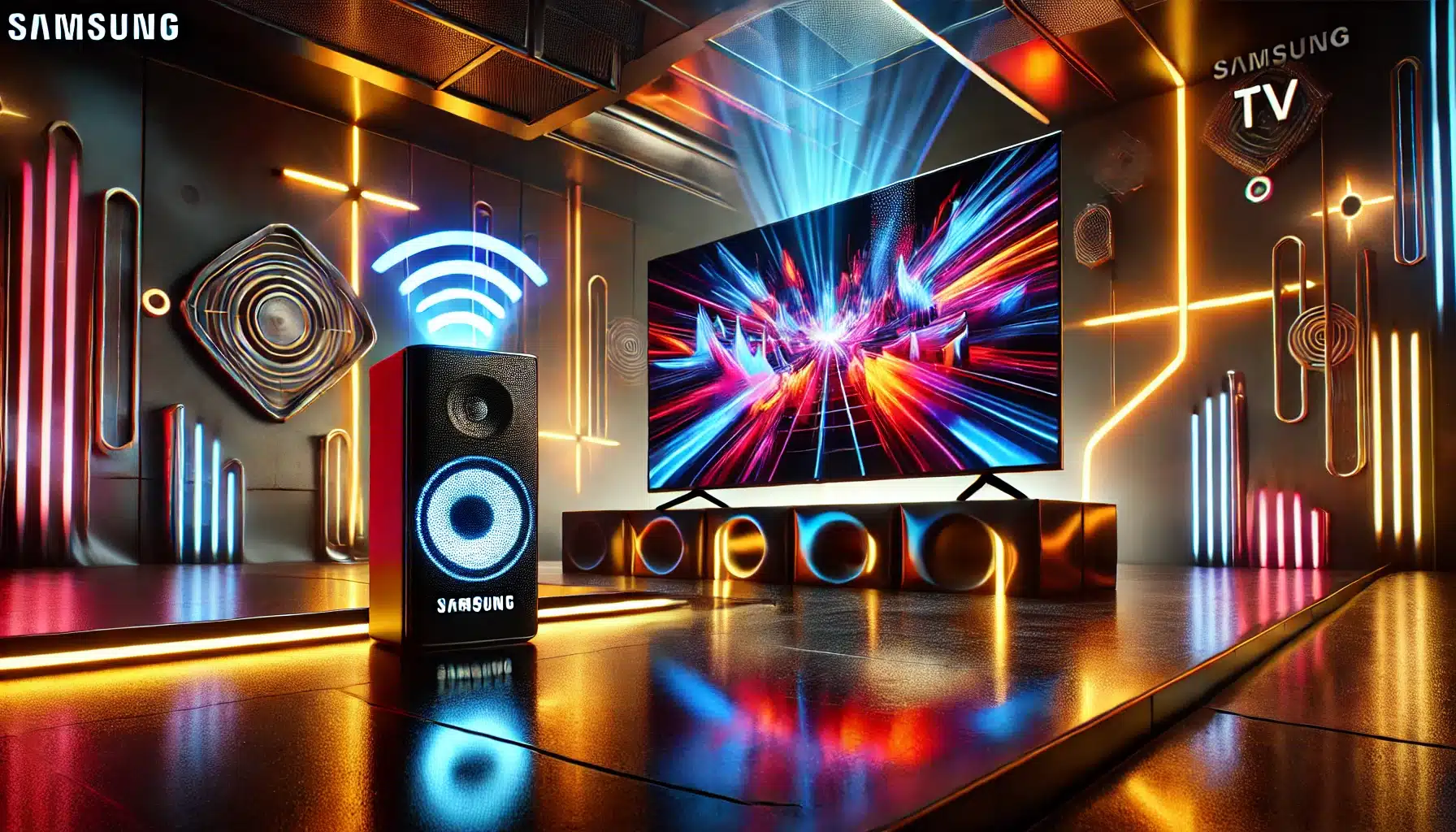 ket noi loa bluetooth voi tivi samsung 2