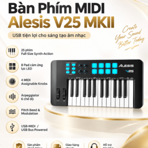 alesis v25mkii midi controller 3