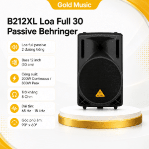 B212XL loa Full 30 Passive Behringer b212xl loa full 30 passive behringer