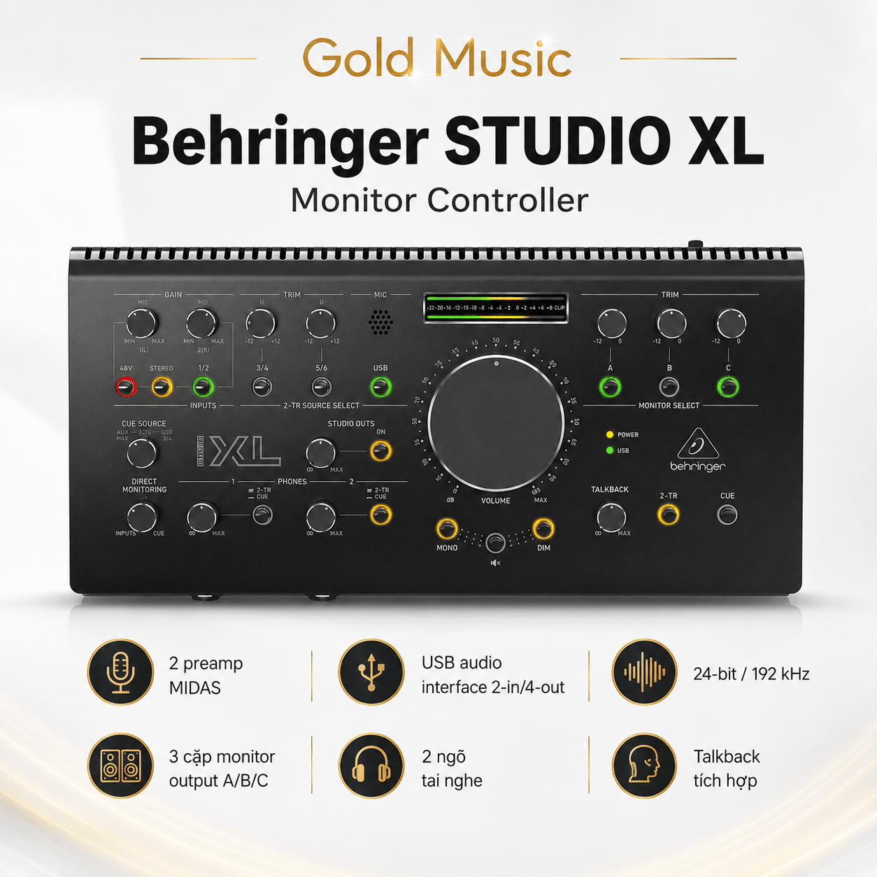 Behringer STUDIO XL Monitor Controller behringer studio xl monitor controller