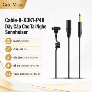 Cable-II-X3K1-P48 Dây cáp cho tai nghe Sennheiser cable ii x3k1 p48 day cap tai nghe sennheiser