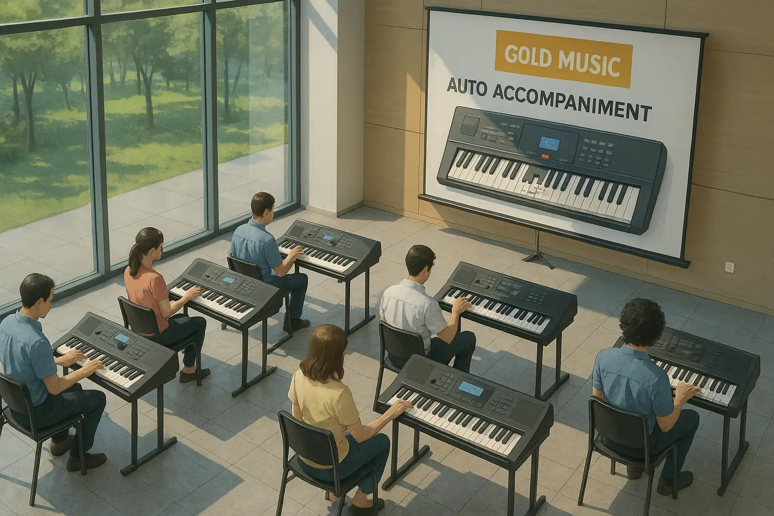 cach su dung che do dem tu dong tren dan organ 1 cach su dung che do dem tu dong tren dan organ 1