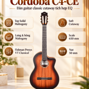 cordoba c4ce dan guitar classic 1