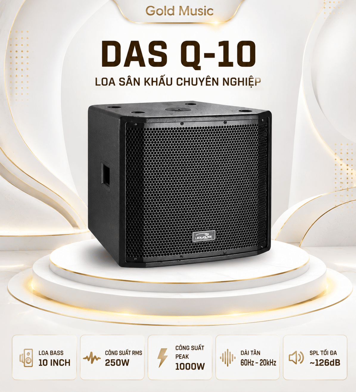 DAS Q-10 loa sân khấu chuyên nghiệp chất lượng cao das q 10 loa san khau chat