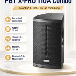 fbt x pro 110a combo loa tui loa chinh hang