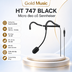 ht 747 black micro deo sennheiser