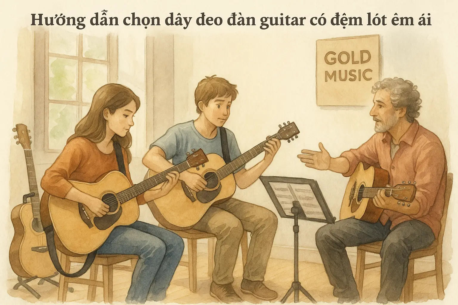 huong dan chon day deo dan guitar co dem lot em ai 2 huong dan chon day deo dan guitar co dem lot em ai 2