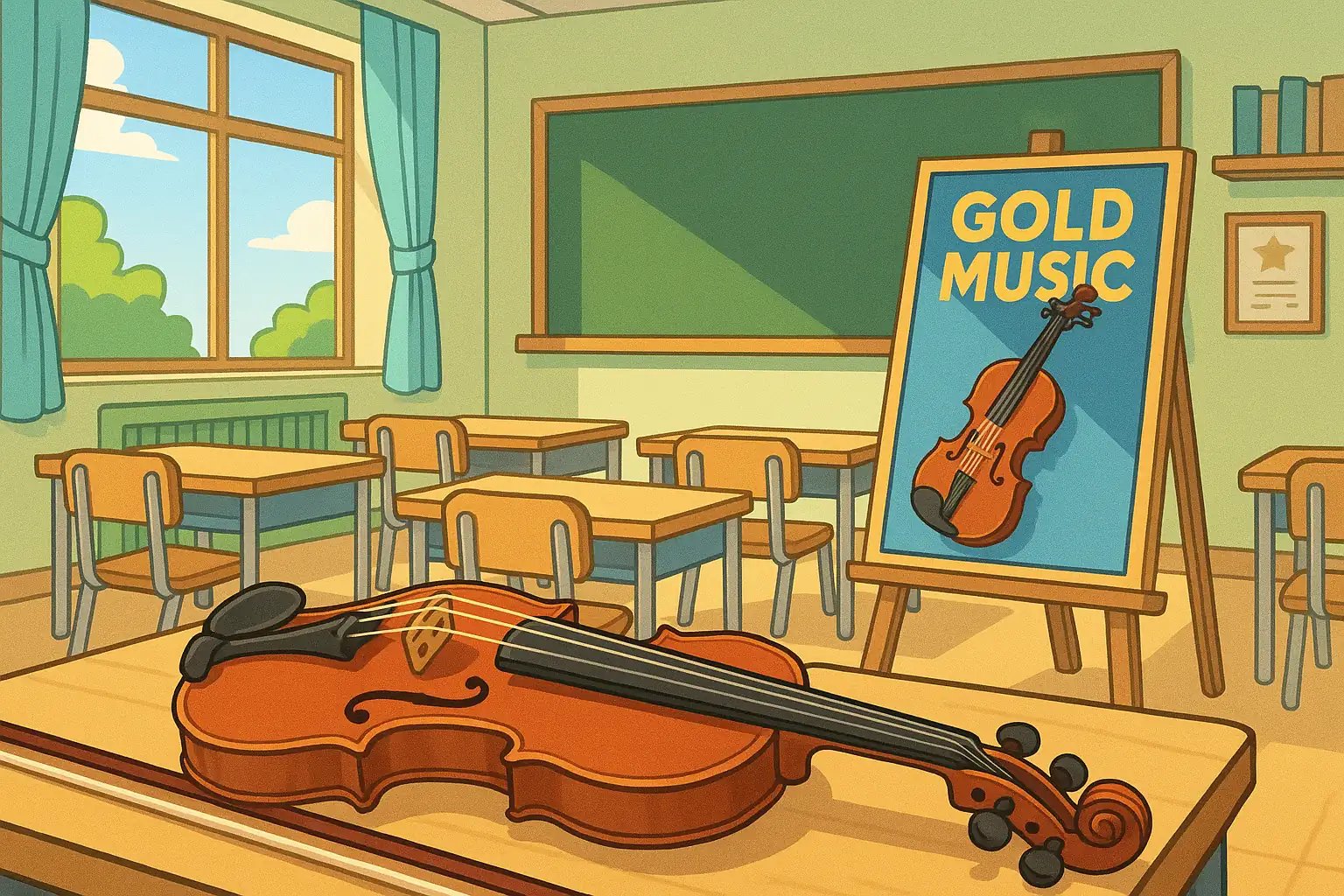 lam sao de chon bo dieu chinh day tu dong cho violin 1