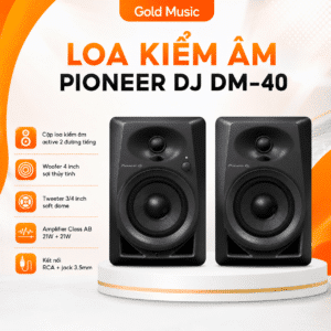 LOA KIỂM ÂM PIONEER DJ DM-40 loa kiem am pioneer dj dm 40