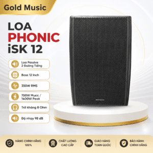 loa phonic isk 12
