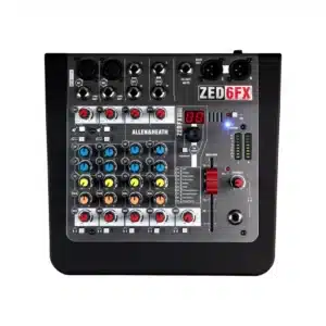 mixer allen heath zed 6fx 1