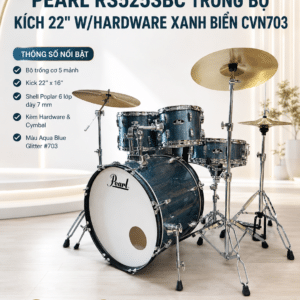 PEARL EXA725SP TRỐNG BỘ LIMITED MIDNIGHT NIMBUS màu C753