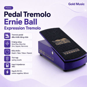 pedal tremolo ernie ball expression