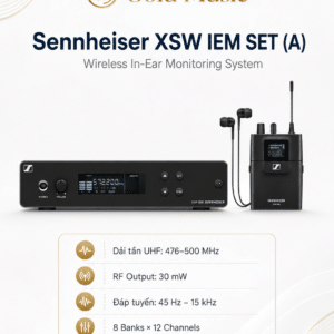 xsw iem set a wireless in ear monitor sennhieser