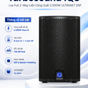 turbosound iq8 loa full 2way lien cong suat 2 500w ultranet dsp 2