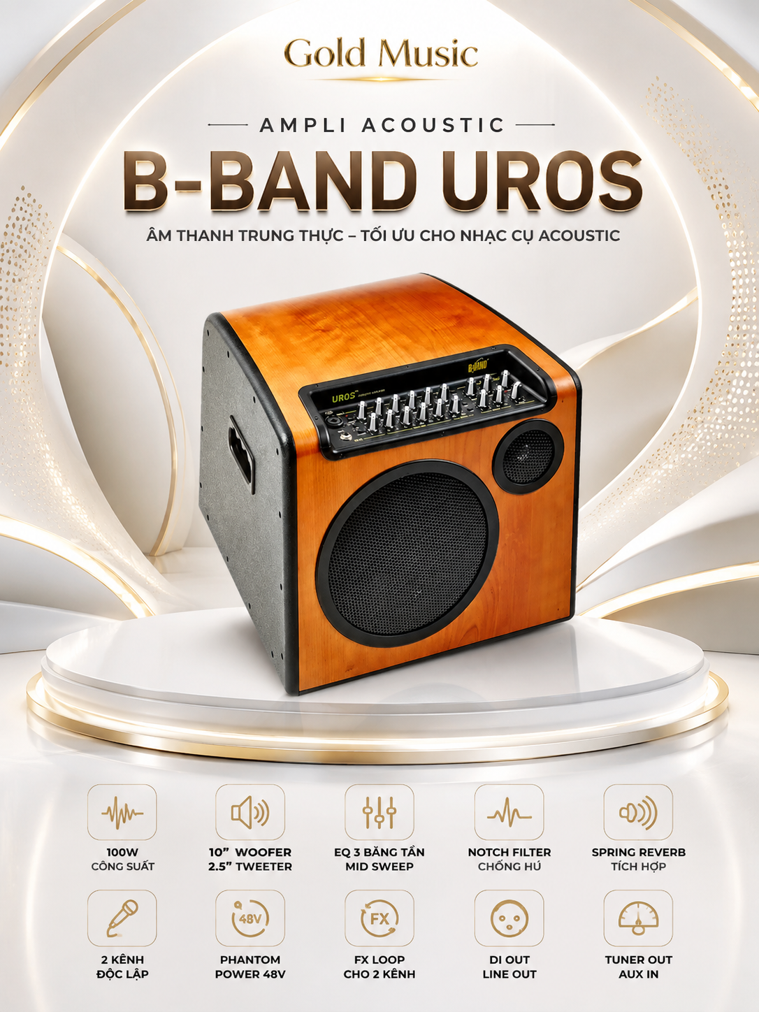 Ampli Acoustic B-Band UROS ampli acoustic b band uros