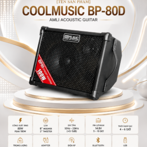 ampli acoustic guitar coolmusic bp 80d 1