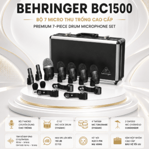 bc1500 instrument microphone kits behringer 4