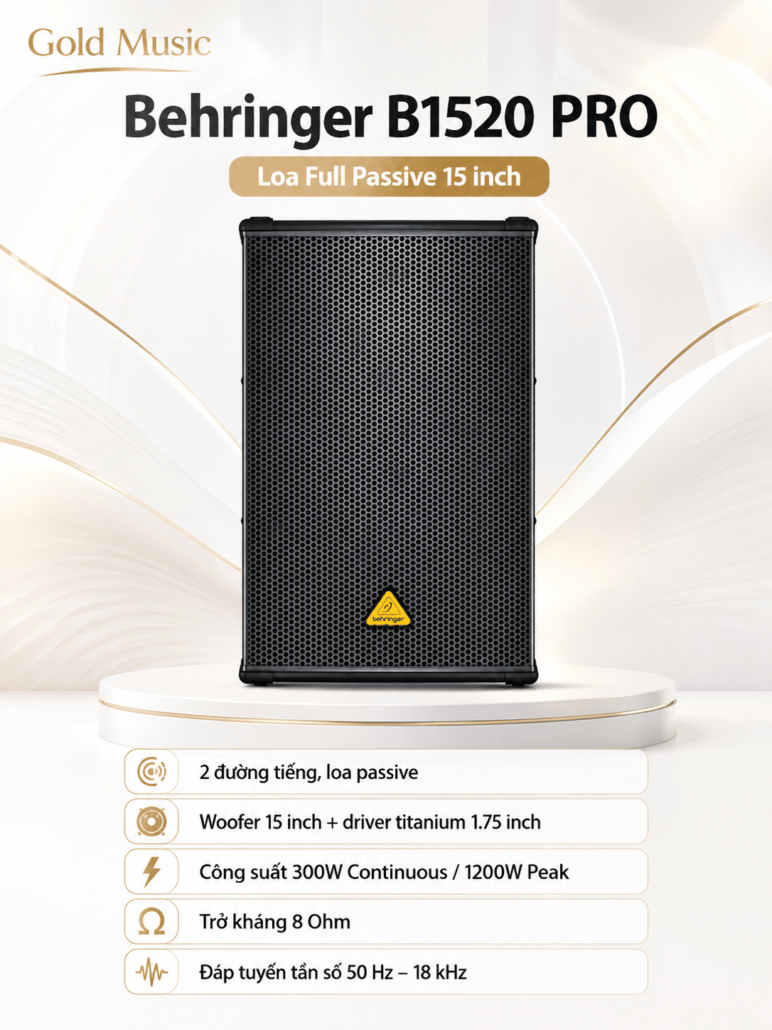 Behringer B1520 PRO Loa Full behringer b1520 pro loa full