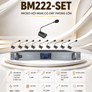 bm222 set micro hoi nghi co day phong lon 2
