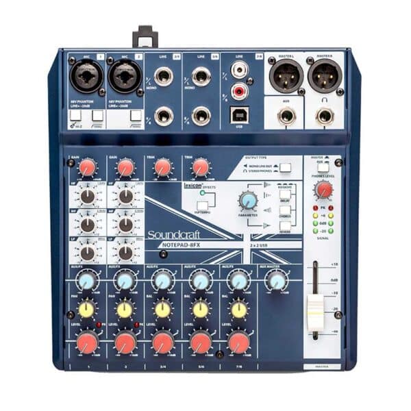bo tron am thanh soundcraft notepad 8fx 4