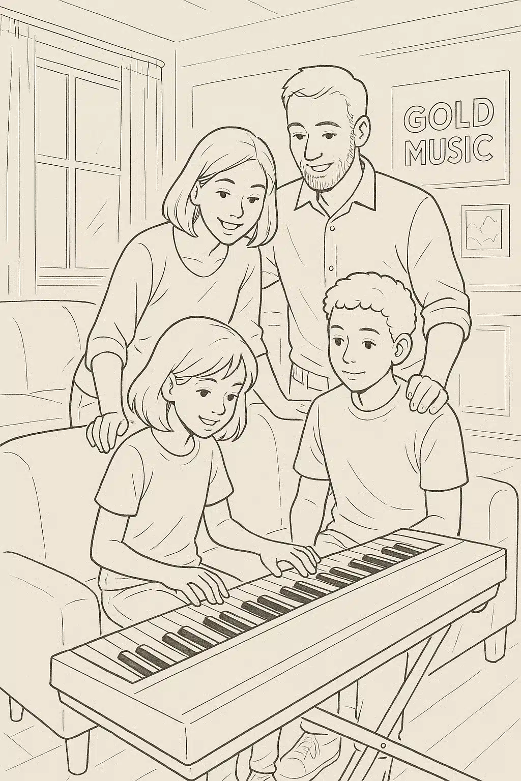 dan organ co can thiet cho tre em dang hoc am nhac khong