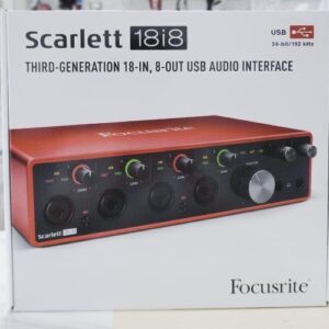 Focusrite Scarlett 18i8 (3rd Generation) Interface Soundcard focusrite scarlett 18i8 3rd 2