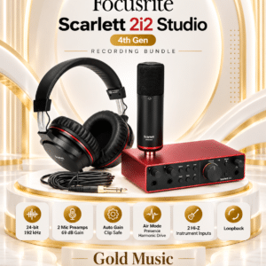 focusrite scarlett 2i2 studio pack 4th 3