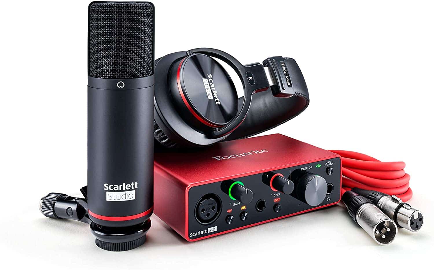 focusrite scarlett solo studio pack 3rd 4