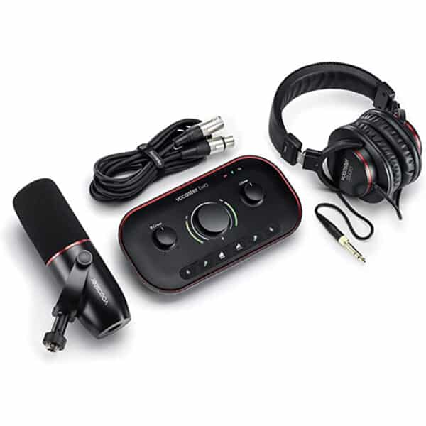 focusrite vocaster two podcasting 1