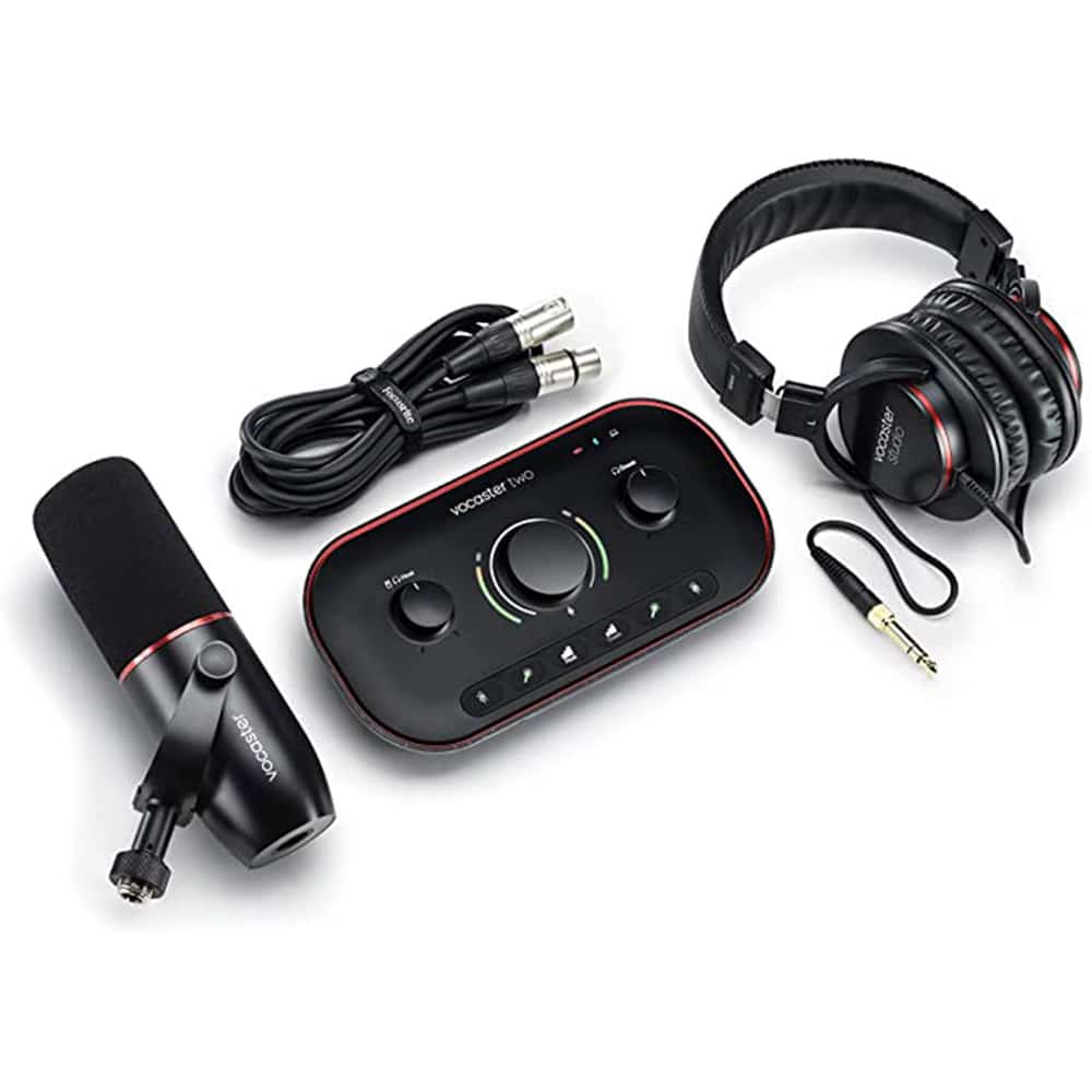 focusrite vocaster two podcasting 1 focusrite vocaster two podcasting 1