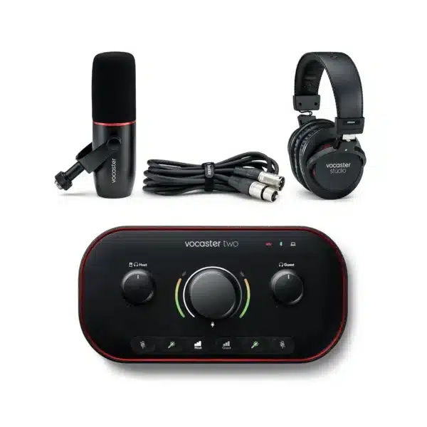 focusrite vocaster two podcasting 2