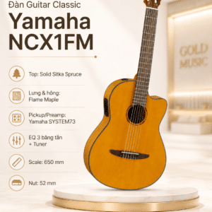 dan guitar classic yamaha ncx1fm 1