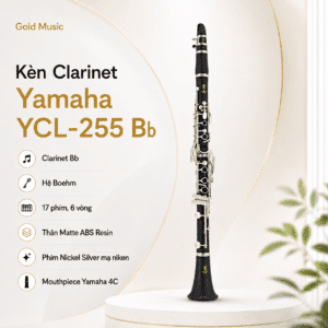 ken clarinet yamaha ycl 255 bb 4